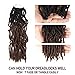 FASHION IDOL Nu Faux Locs Crochet Hair 18 Inch Nu Soft Locs Ombre Crochet Hair 6 Bundles Natural Wavy Crochet Dreadlocks Extensions for Black Women LIGHT AUBURN OMBRE (TT1B/30)