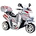 Costzon 3 Wheel Kids Ride On Motorcycle 6V Battery Powered Electric Toy Power Bicycle New Gray