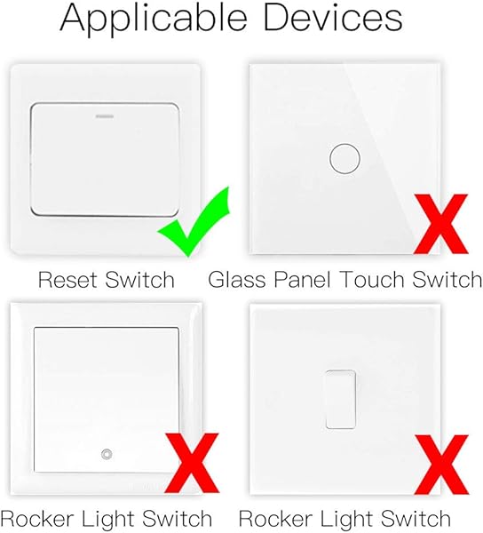 MoesGo WiFi Interruptor Luz con Dimmer Inteligente Inalambrico Mdulo Alexa Control Remoto y Rele para conmutador de 2 Gang y 12 Way compatible con la app Smart LifeTuya AlexaGoogle Home
