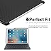 KHOMO - iPad Pro 12.9 Inch Carbon Fiber Cover - Companion Cover - with Pen Holder - Perfect Match for Smart Keyboard.