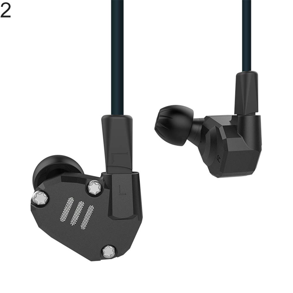 NAttnJf In-Ear Auricolare cablato Bass Music KZ ZS6 Metal Heavy Bass HiFi  Sound Cuffie Auricolari con Cavo Auricolare in-Ear Grigio Senza Microfono  Cuffie Elettronica outlookplanningdevelopment.com.au