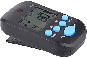 FYDUN LCD Digital M50 Metronome Tempo Guitar Music Portable Mini Digital Metronome, No Battery