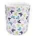 NoJo Beautiful Butterfly Nursery Hamper, Purple/Lavender/Aqua/Green