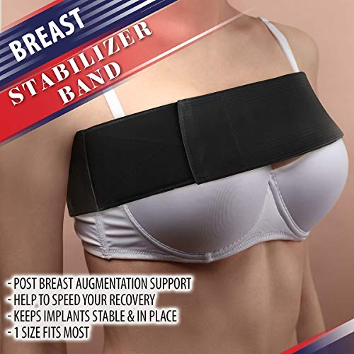 Post Op Breast Augmentation Band Breast Implant Compression Support