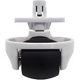 Replacement White Front Roller Caster Wheel Compatible with Roborock | Compatible with Roborock Q5, Q7, Q7 Max, Q8, S7, S8, S8 MaxV Ultra, Q Revo, Qrevo S, Qrevo Plus, Qrevo Pro Robot Vacuums