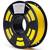 Yellow 3D Filament PLA - 1.75mm 2.2LBS Spool, Dimensional Accuracy of +/- 0.05mm