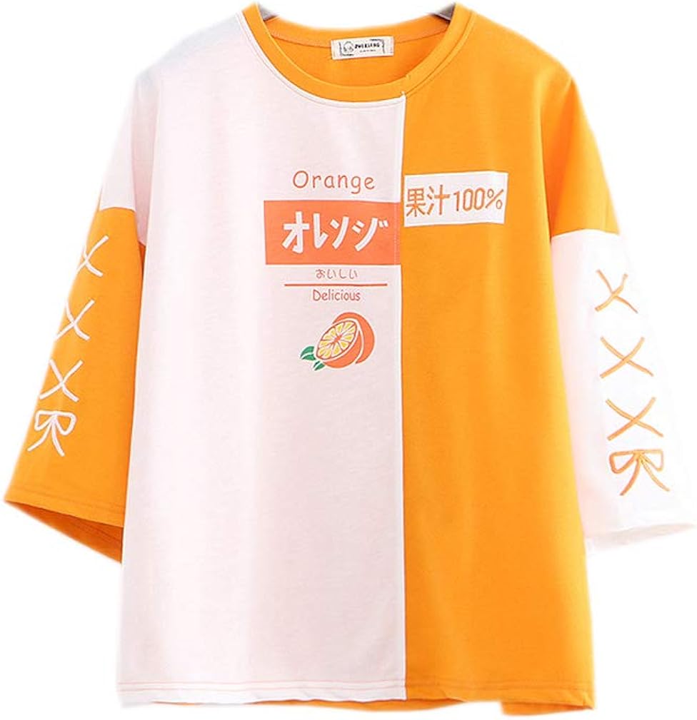 orange cute shirts