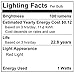 LOHAS E12 Bulb, C7 LED, Candelabra Light bulbs, Red LED Lights, 1 Watt LED Bulb, 360-Degree LED Light, Night Light Bulb, Halloween Decoration, LED Bedroom Lights, 100LM, Non-Dimmable（6Pack）