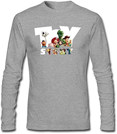 UNNIK Men's Toy Story 4 Long Sleeve T-shirt Grey XL