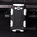 Cocomii Robot Armor Galaxy Grand Duos/Lite/Neo Case New [Heavy Duty] Premium Belt Clip Holster Kickstand Shockproof Bumper [Military Defender] Full Body Cover for Samsung Galaxy Grand Duos (R.White)