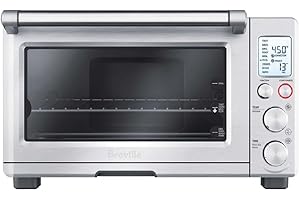 Breville the Smart Oven®, Convection Toaster Oven, Small Electric Countertop Oven, BOV800XL, Brushed Stainless Steel