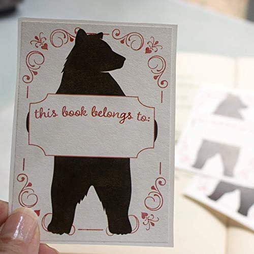 Bookplates for Childrens Books Self Adhesive Stickers