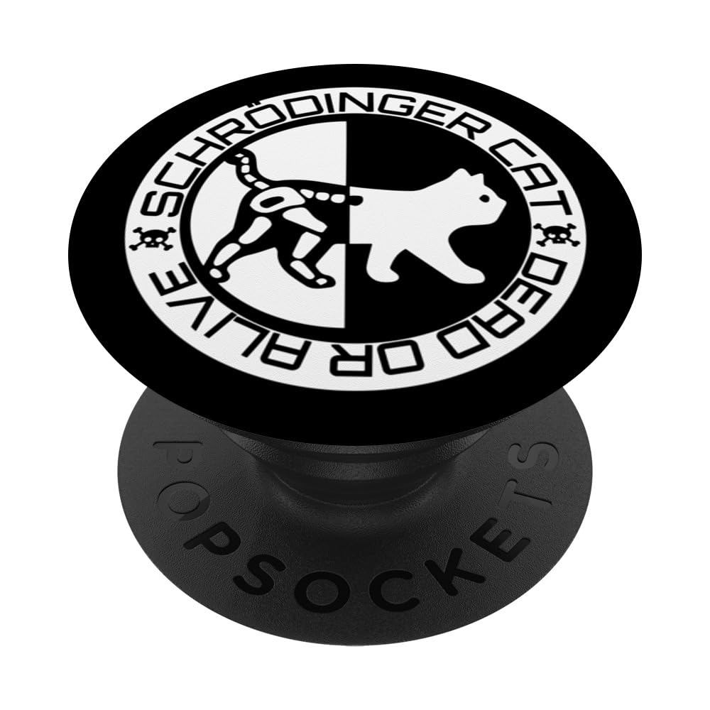 Schrödingers Katze Schrödinger's Cat PopSockets Adhesive PopGrip