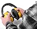 TR Industrial Schutz Compact Foldable Ear Muffs with Soft Adjustable Headband, NRR = 34dB, CE Approved, ANSI S12.42/S3.19, Yellow, Black