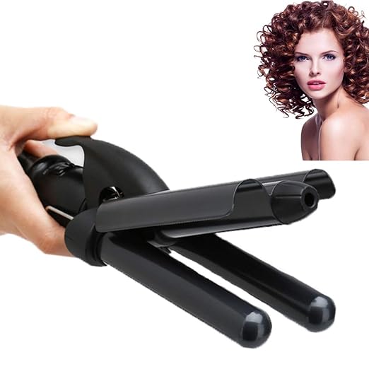 HLDWXN Rizador Pelo, con Revestimiento de cerámica, rizador ...