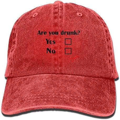 are You Drunk Low Profile Plain Baseball Cap Adjustable Cap Dad Hat Outdoor Caps