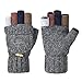 VBIGER Winter Gloves Warm Wool Mittens With Mitten Cover