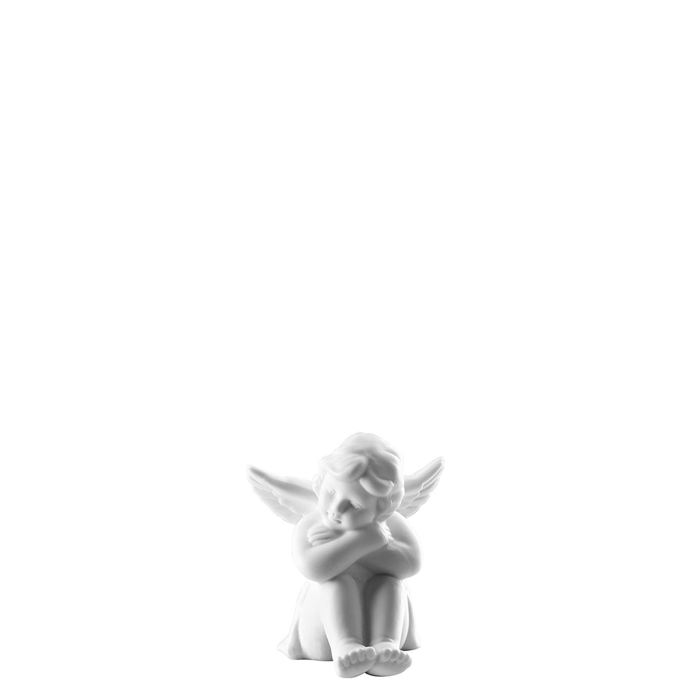 Rosenthal Angel Small White Matt Angel Sitting 6 cm