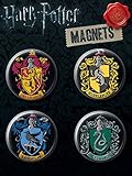 Ata-Boy Harry Potter Crests Set of 4 1.25