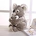 Lazada Stuffed Animal Mama Koala Holding Baby Koala Plush Toy - 11.5 Inches