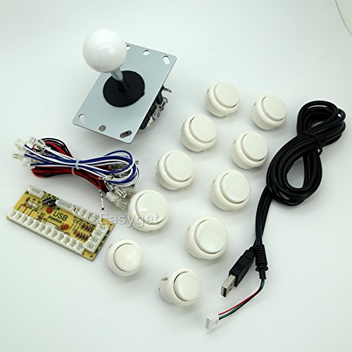 Easyget zero delay arcade game diy parts kit for raspberry pi 1 2…