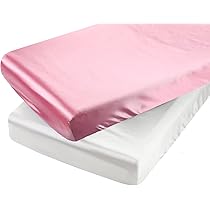 Mini Crib 100% Mulberry Silk Sheet Fits Pack N Play (24