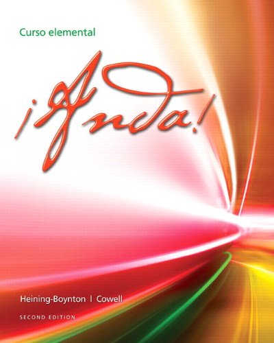 ¡Anda! Curso elemental Plus MySpanishLab with eText (multi semester access) -- Access Card Package (2nd Edition)