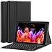 CHESONA iPad Pro 12.9 Case with Keyboard 2018 Magnetically Detachable Wireless Keyboard New Black