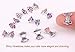 3D Nail Art Charms,Fashionclubs Glitter Bow Rhinestone Nail Art Sticker Decoration,Nail Tip Pendant Decal DIY Decoration,30-Pack