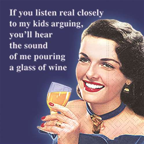 Design Design If You Listen Real Closely Cocktail Napkins