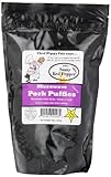 Chef Piggy Tail Microwave Pork Puffies Pork Rinds, Sassy, 16 Ounce