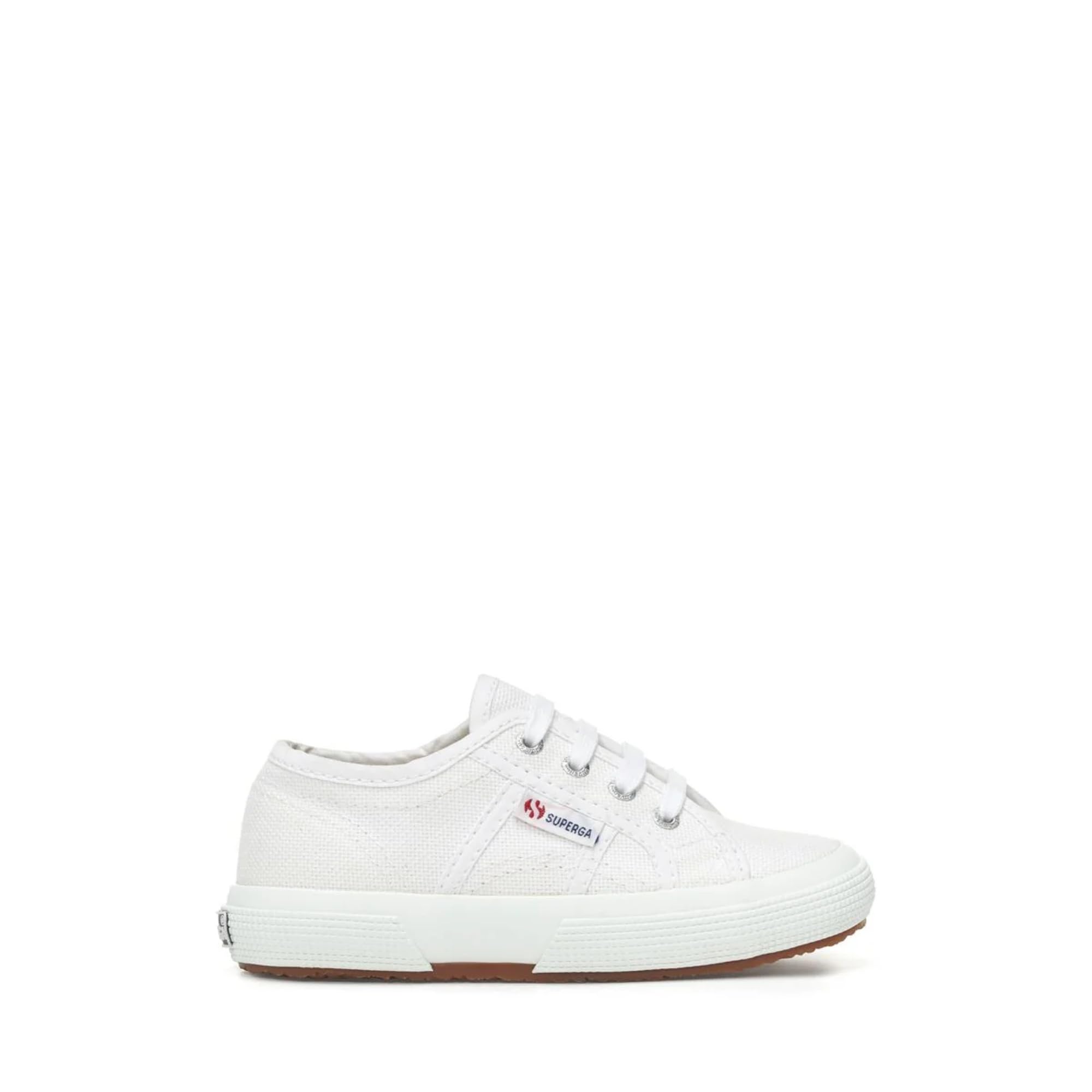 Superga Junior 2750 Jcot Canvas Trainer White-901 Gs0003C0 1 UK