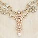 Unsutuo Hair Jewelry Head Chain Wedding Bohemian Floral Headband Elastic for Women