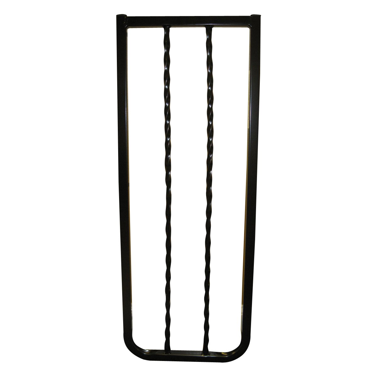 Cardinal Gates Extension for Wrought Iron Decor Gate, Black, 10.5"