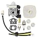 Savior SRM 230 Carburetor with Gasket Air Filter Fuel Filter Fuel Line Kit for RB-K70 Echo SRM-230 SRM-230S SRM-230U SRM-231 SRM-231S SRM-231U GT-230 GT-231 A021000722