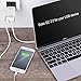 45W Mini Charger for MacBook Air 11 inch 13 inch Magnetic 1 L-tip MAC Power Charger Adapter - Lightweight & Portable - One Extra USB Port Design