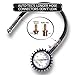 Auto-Tec Pro Tire Pressure Gauge 60 PSI Best For Cars, Motorcycles and Trucks - Certified Accurate