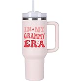 momocici Grammy Gifts Ideas for Grandma.40 oz In My Grammy Era Tumbler with Handle.Grammy Gift.Grammy Cup.Grammy Tumblers.40 oz Birthday Christmas Mothers Day Cups Tumbler Gifts for Grammy.