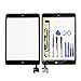 Ayake for iPad Mini/iPad Mini 2 Digitizer Screen Replacement Black 7.9'' Full LCD Display Assembly with IC Chip Flex Cable, Home Button, Camera Bracket Pre Assembled, Adhesive and Repair Tool Kits