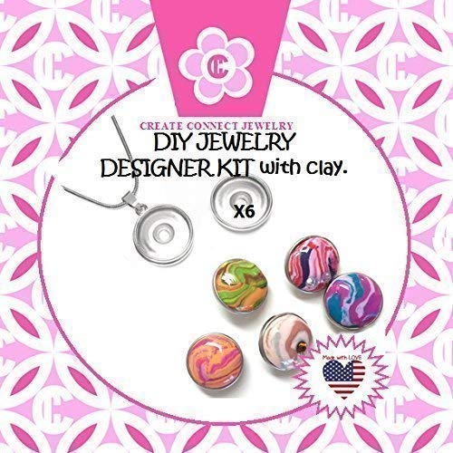 CREATE AND CONNECT! TWICE THE FUN! Get 2 DIY Girl's DIY Designer Jewelry Making Kits from Create Connect Jewelry - Award Winning Studio