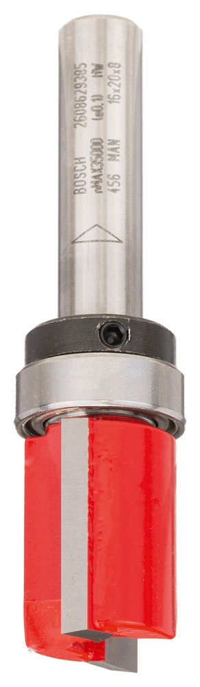 Bosch Accessories 2608629385 Tungsten Carbide Roman Ogee Bit, 0 V, Silver/Red, 8 x 16 x 60 mm