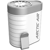 Arctic Air Breeze Jet Wearable Neck Fan, Clip On Portable Fan, 3 Speed | Rechargeable Personal Cooling Fan for Neck or Waist | Lightweight for Travel, Camping, Outdoors &amp; Indoor Use