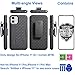 Ailiber Compatible with iPhone 11 with Screen Protector, iPhone11 Belt Clip Holster, Kickstand Holder Rugged Full Body Shockproof Armor 2in1 Slim Protective Cover for iPhone 11 6.1 inch - Black