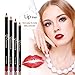 12pcs/Set Waterproof Lip Liner Pencil; Mosunx Long Lasting Lipliner Makeup Tools (C)