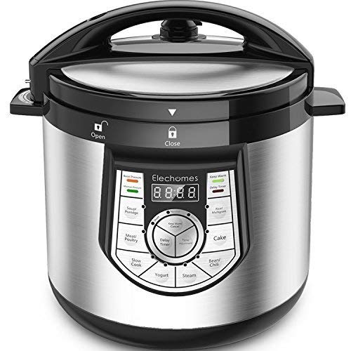 image for 12-in-1 Pressure Cooker 6 Qt Multi-use Programmable Pressure Cooker, S