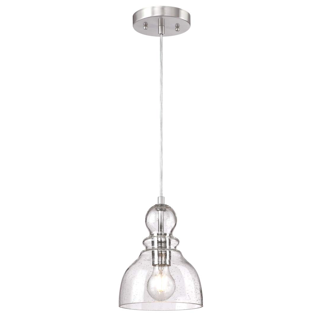 Westinghouse Lighting Lighting, Glass/Metal, 50 W, Brushed Nickel