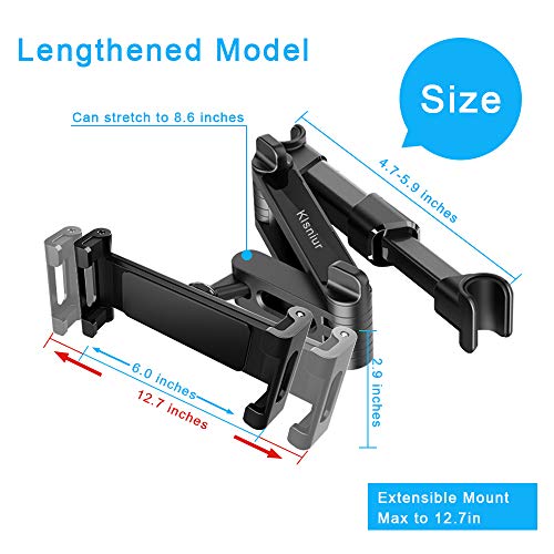 2 Headrest+Universal+Rotating+Backseat+Compatible