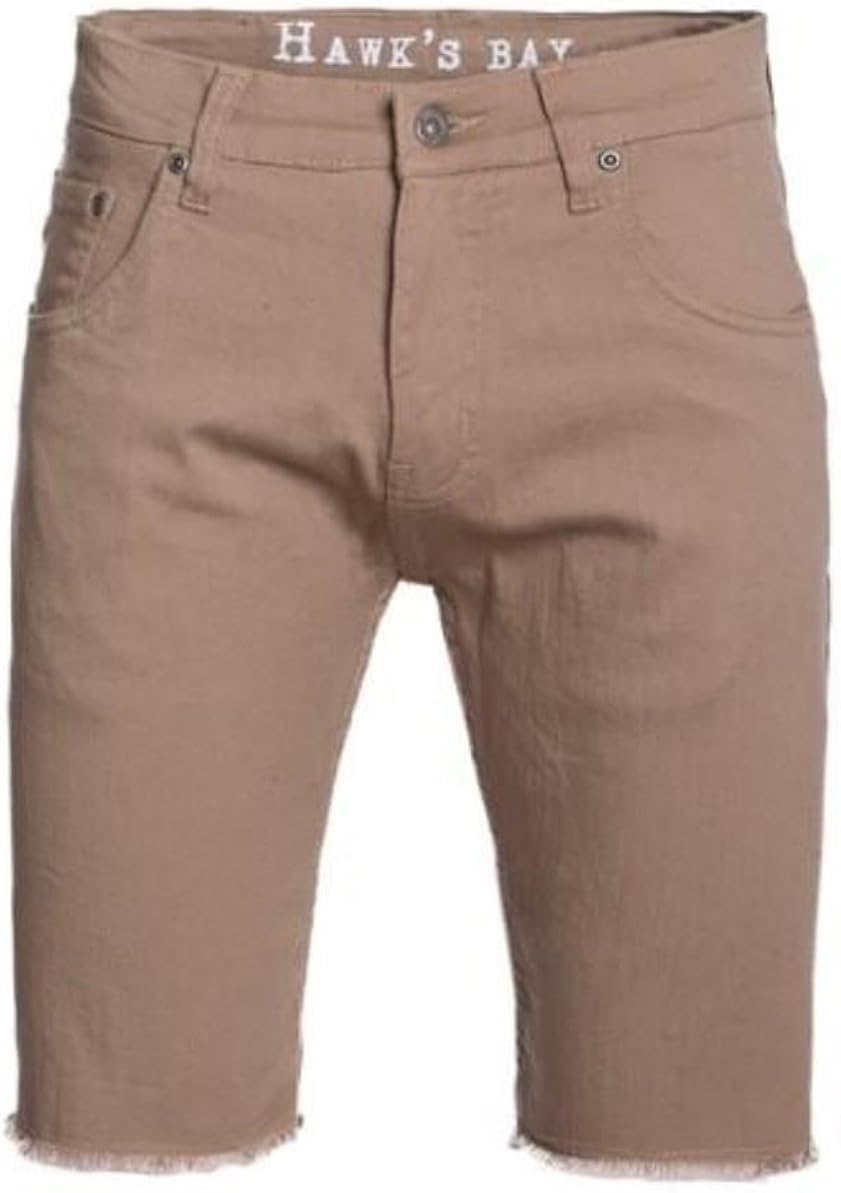 maroon cut off shorts