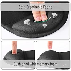 Mr. Pen- Mouse Pad with Wrist Support, Ergonomic