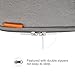 Inateck MacBook 12 Inch Sleeve Case Bag Briefcase for 12-Inch Macbook with Retina Display, Dark Gray